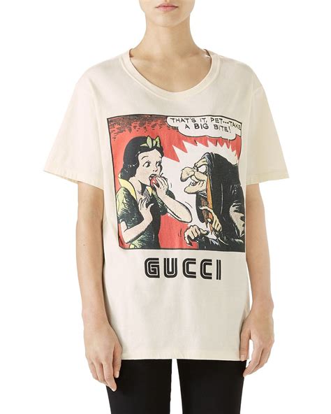 gucci snow white t|Gucci t shirt sale.